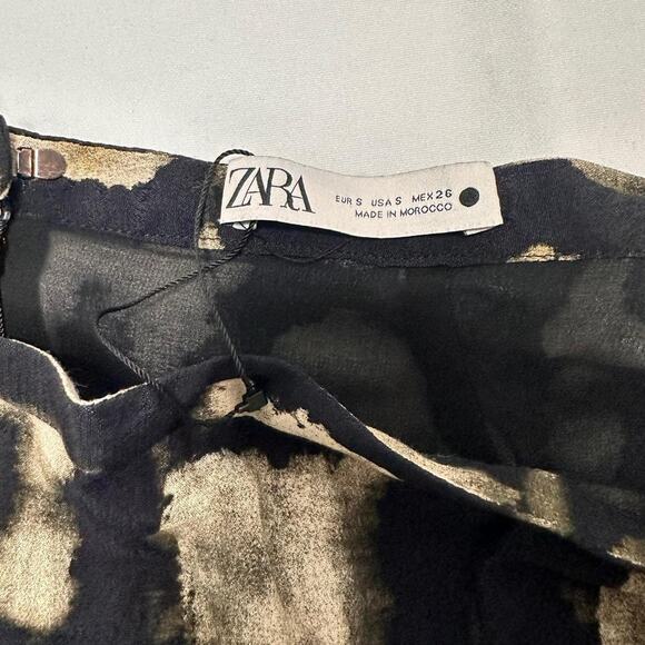 Zara Size Small Women’s Maxi Skirt With Side Slit So Comfy & Cute For Summer - Picture 2 of 4